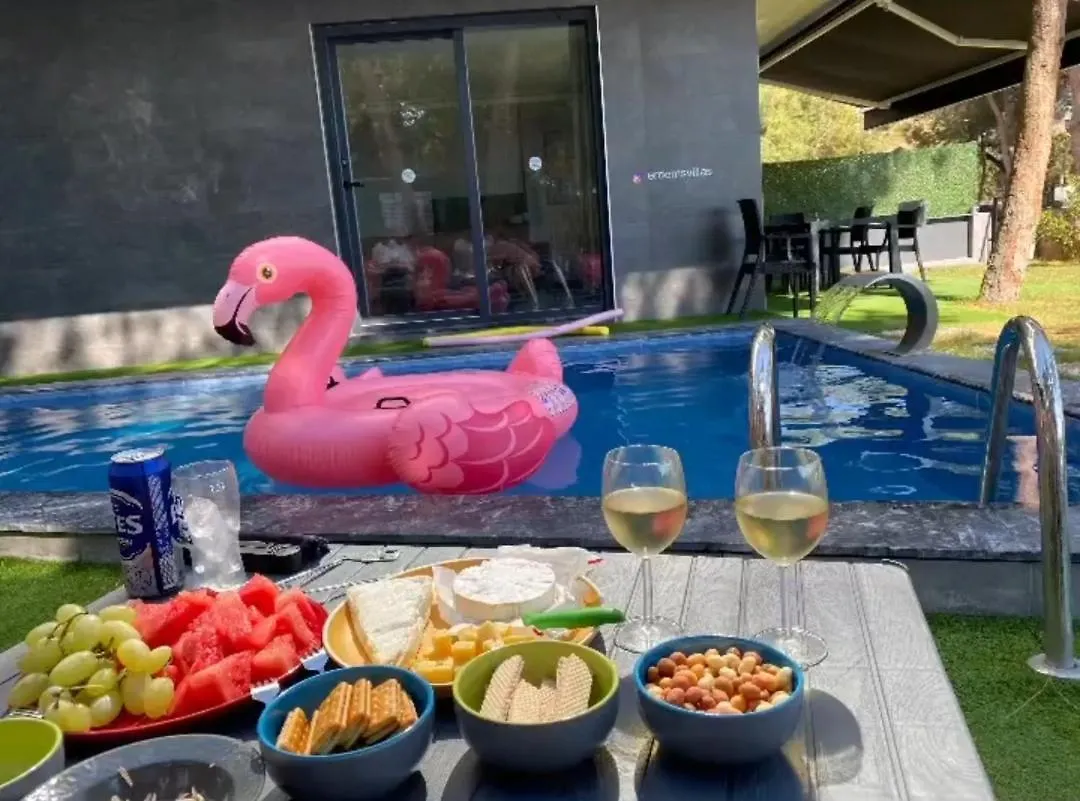 Oezel Havuz Ve Deniz Manzarali Yeni Villa Kusadası